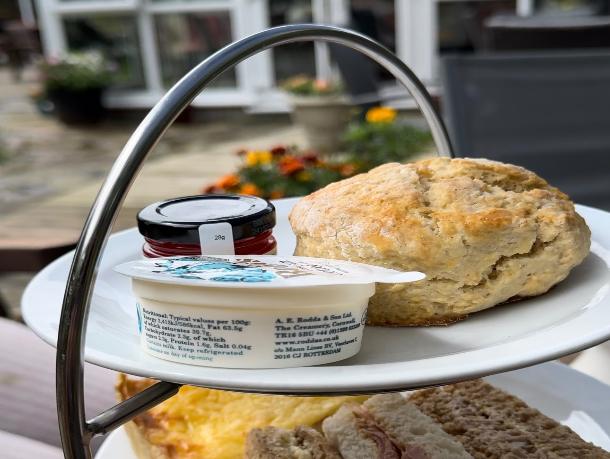 Stained Glass Cafe Scarborough near The Hygge Out glamping site