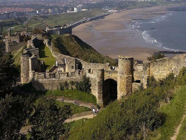 Scarborough Castle near The Hygge Out glamping site North Yorkshire