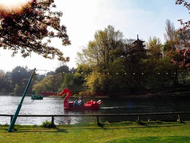 Peasholm Park Scarborough near The Hygge Out glamping site